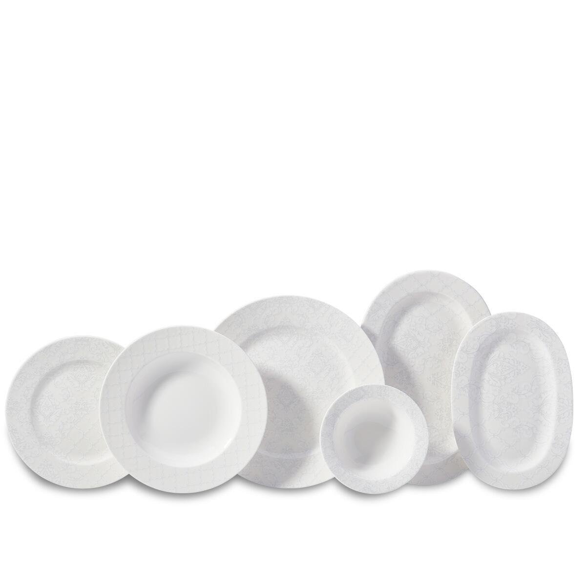 Korkmaz A8868 Vanessa Collection 55 Parça Yemek Takımı YuvarlakYemek Takımları