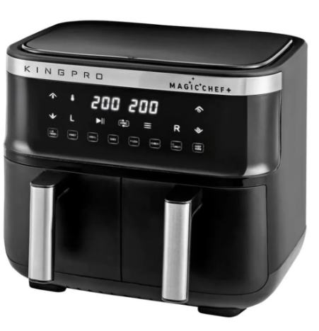 King Kyf32 Magic Chef + Dual Airfryer Pişirme RobotuFritöz 