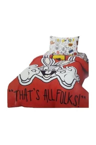 Özdilek Lisanlı Tek Kişilik Nevresim Takımı Bugs Bunny SmileTek Kişilik Nevresim Takımları