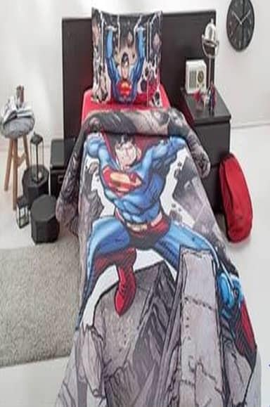 Özdilek Superman Stone Tek Kişilik Lisanslı Nevresim TakımıLisanslı Ürünler