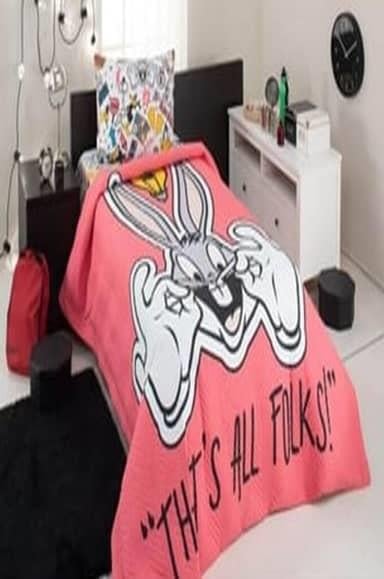 Özdilek Kopitone Bugs Bunny Smile Tek Kişilik Nevresim TakımıLisanslı Ürünler