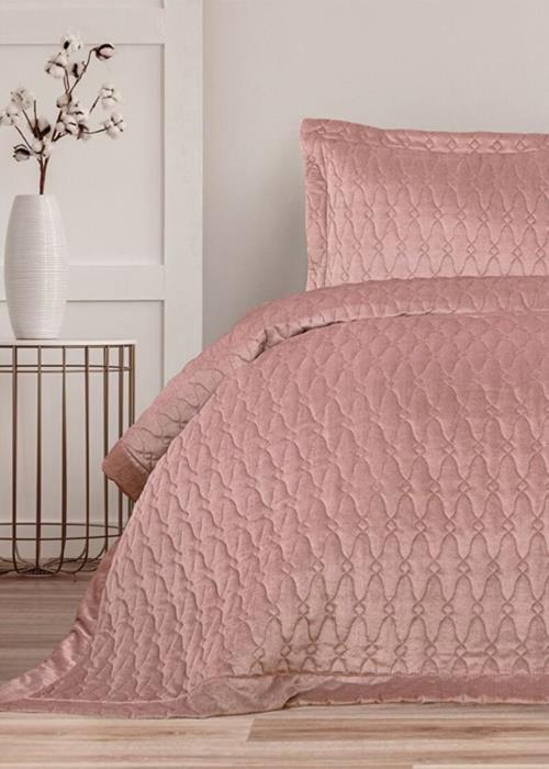 Özdilek Yatak Örtüsü Nakışlı Kadife Art Decorose 240X250Çift Kişilik Yatak Örtüsü