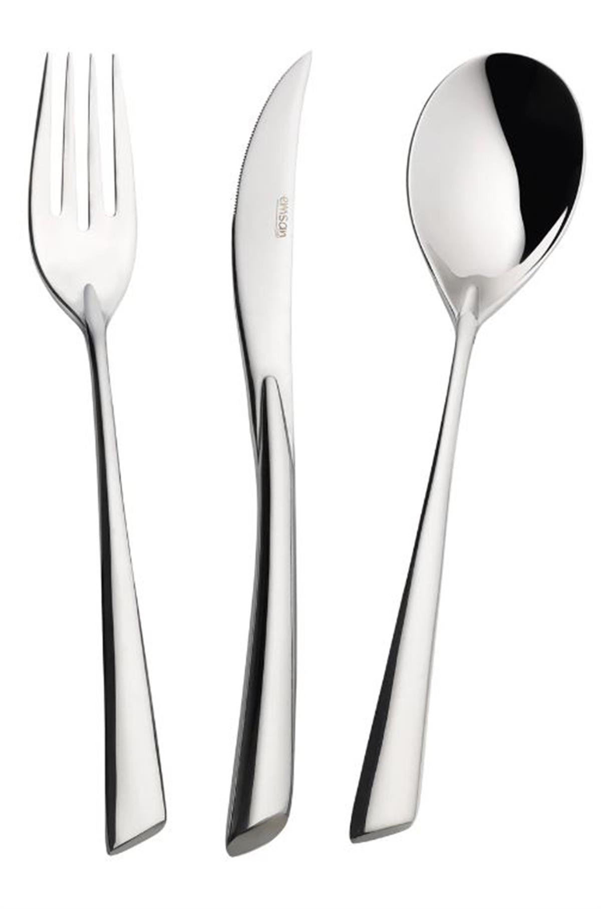 Emsan Çkb Prm Mirage 84 Prç Lüks KutuluÇatal Kaşık Bıçak Takımları