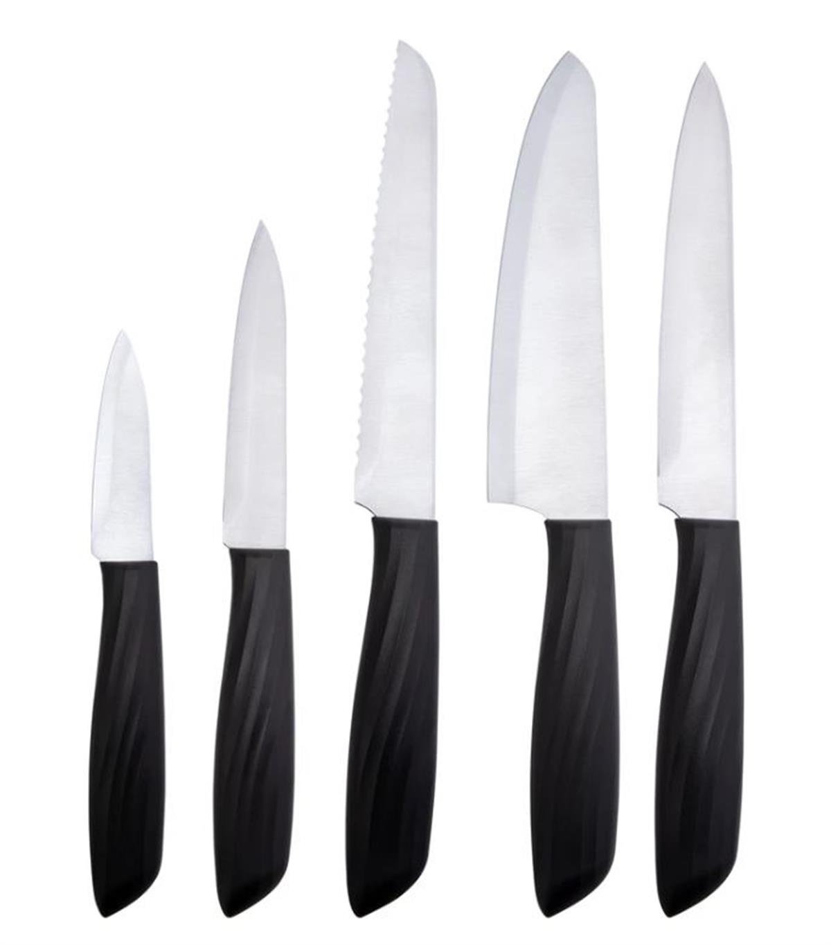 Emsan Bıçak S. Kumsal 6 Prç SiyahMutfak Hazırlık Ekipmanları