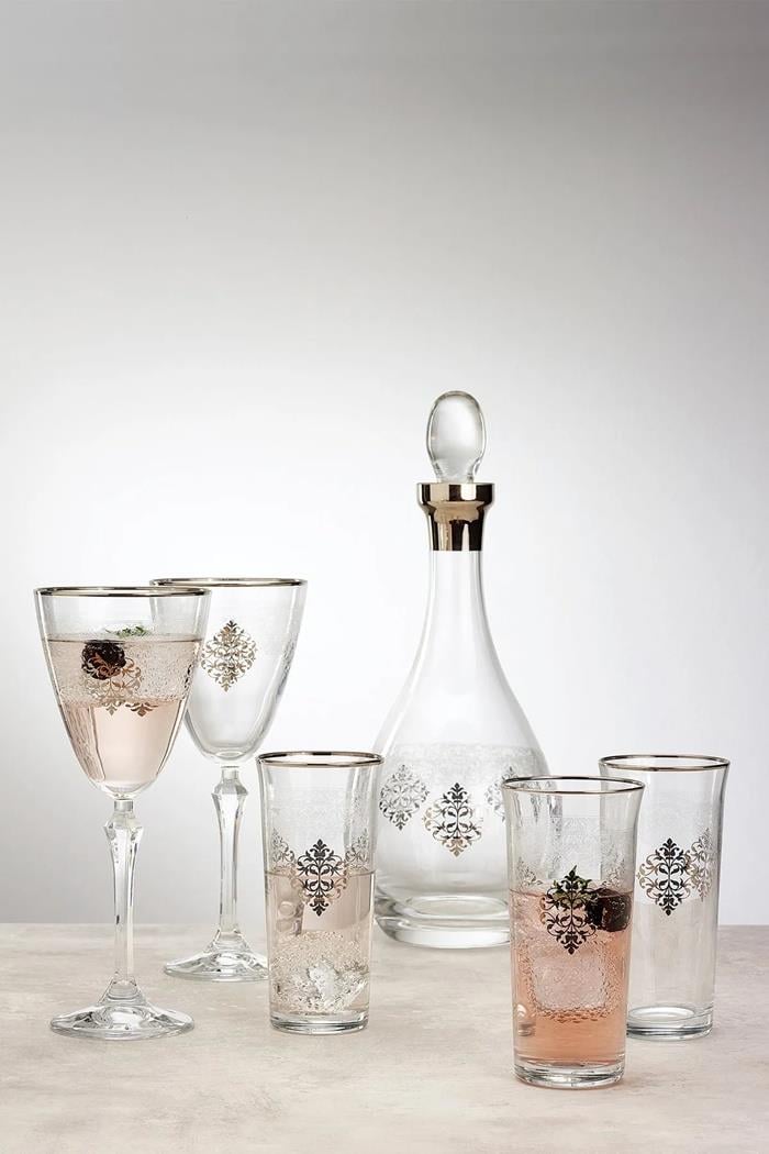 Emsan Yasemin 25 Parça 12 Kişilik Cam Bardak SetiBardak / Bardak Takımları