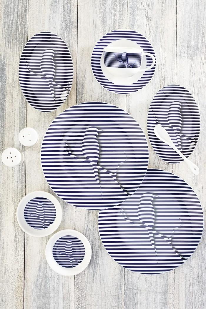 Emsan Denizci Kuş 3D Porselen Kahvaltı TakımıKahvaltı Takımları