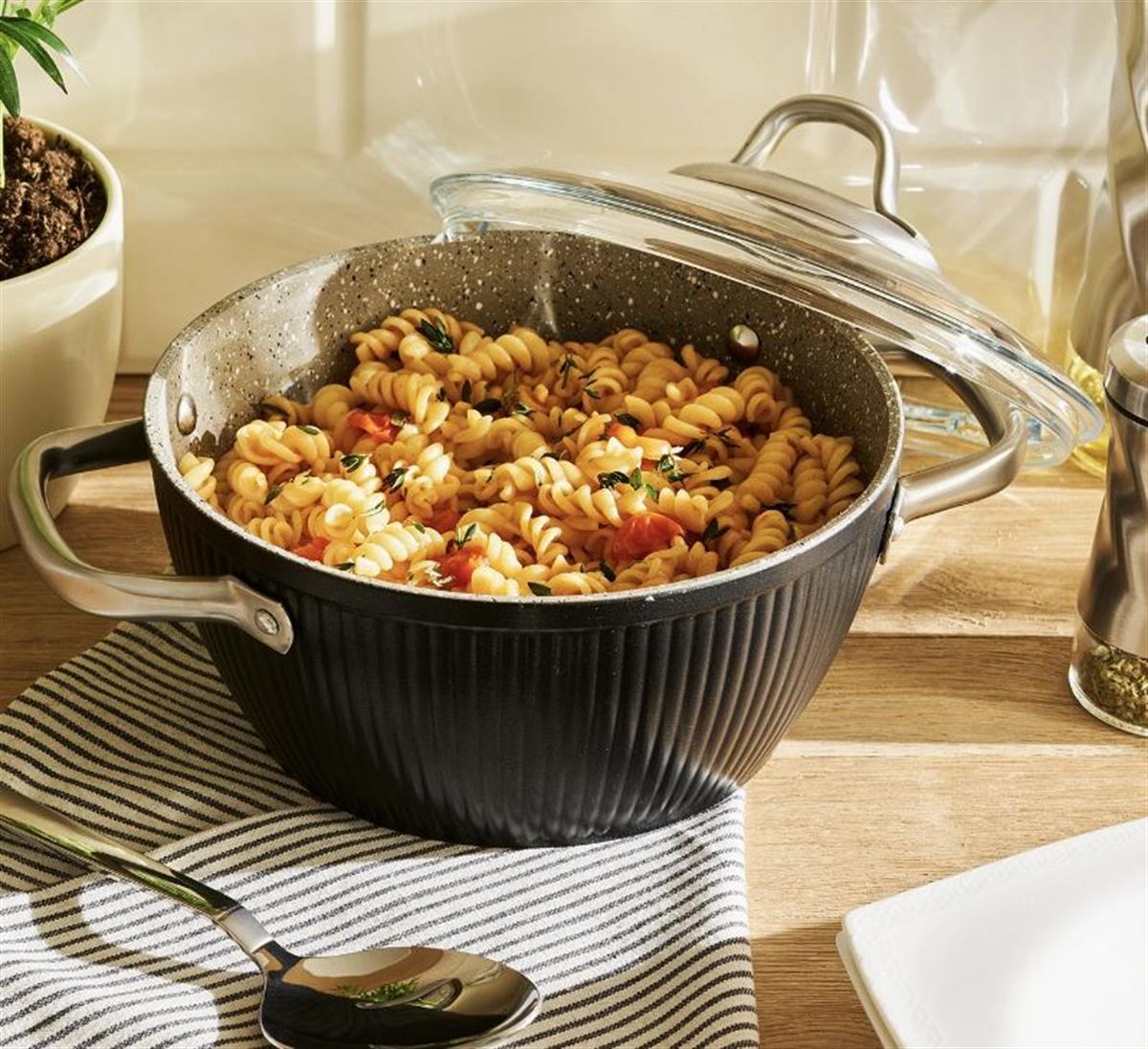 Emsan Sansa Granit  22 Cm Derin TencereTencereler