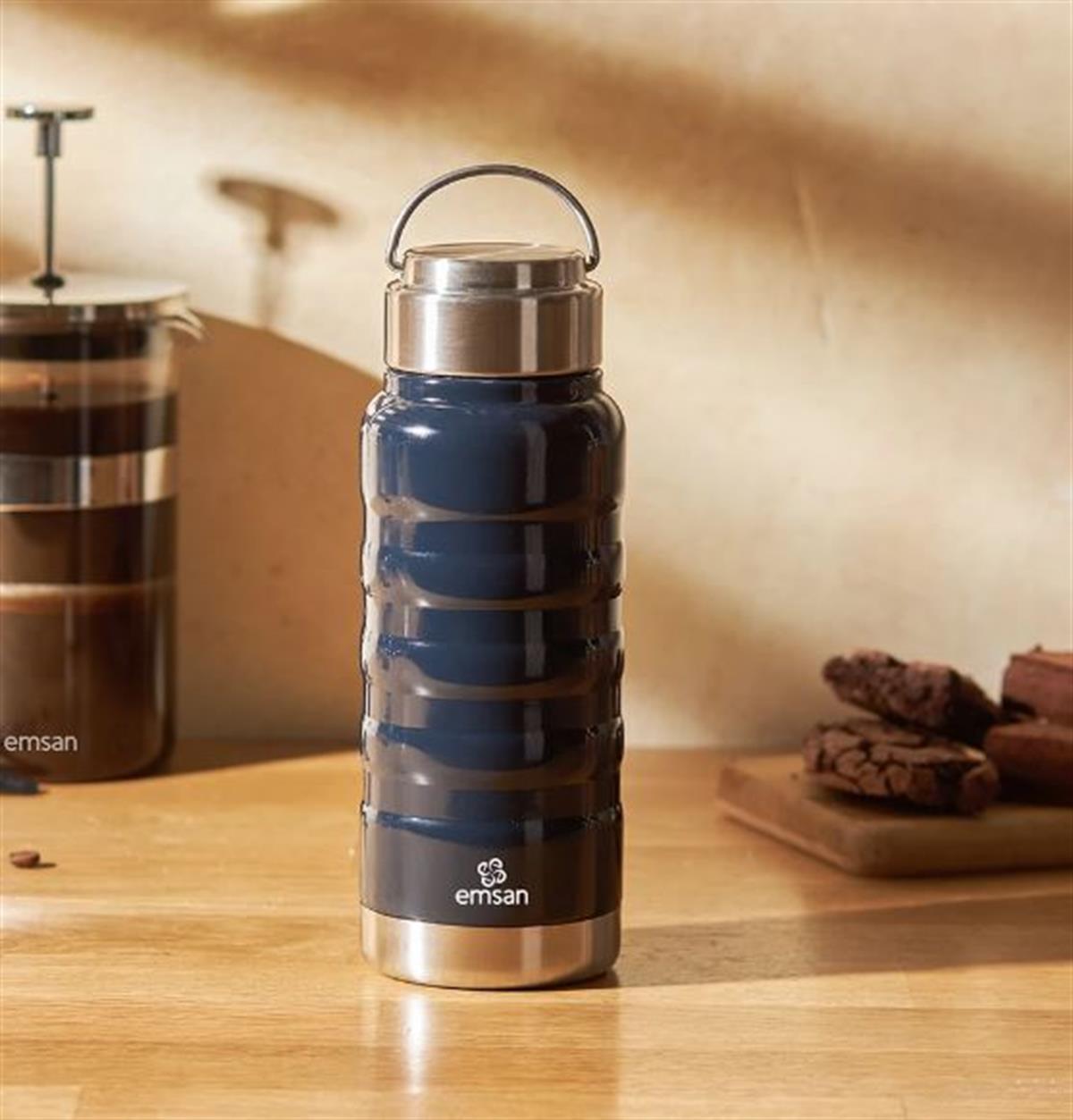 Ems Vigor Termos Dark Blue 400 MlTermoslar