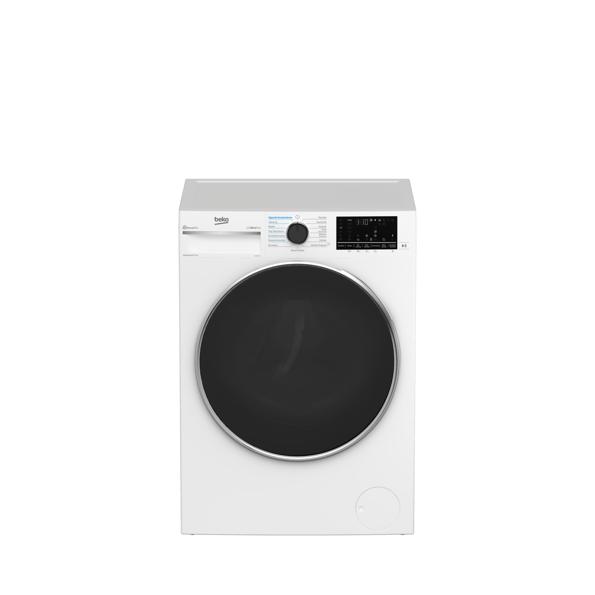 Beko CM 850 YK Kurutmalı Çamaşır Makinesi 8kg