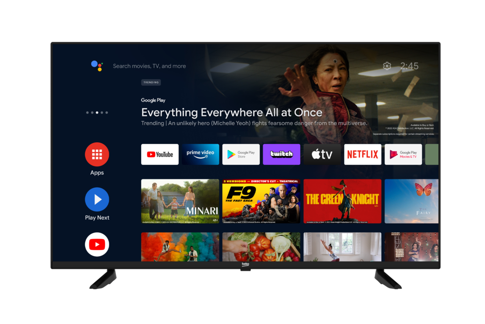 Beko Crystal Pro B55 B 820 B-4K Smart Android Tv-139Ekran