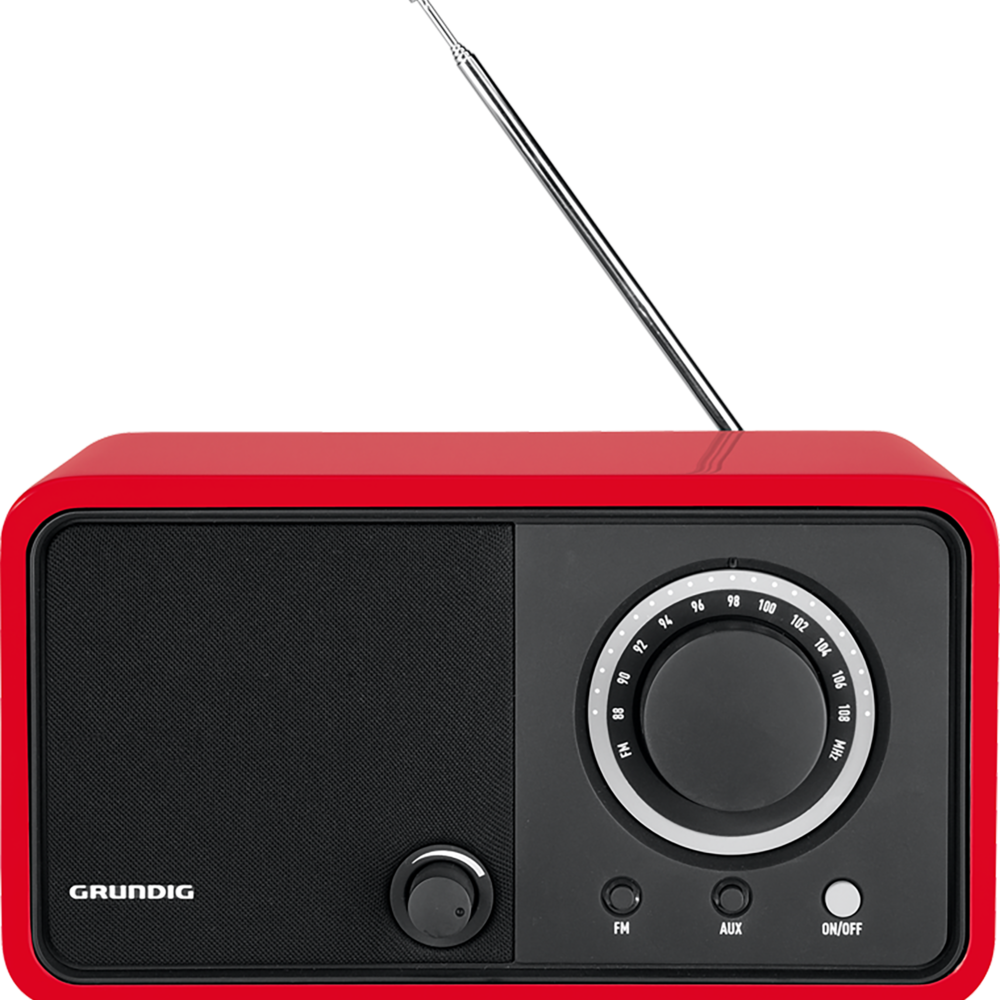 Grundig TR 1200 Glossy Kırmızı Radyo