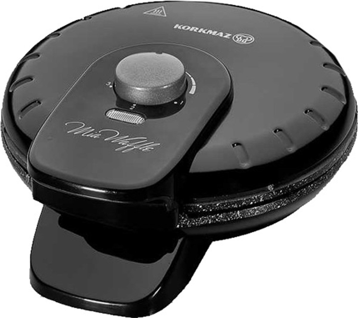 Korkmaz A319-05 Mia Siyah Waffle MakinesiKÜÇÜK EV ALETİ