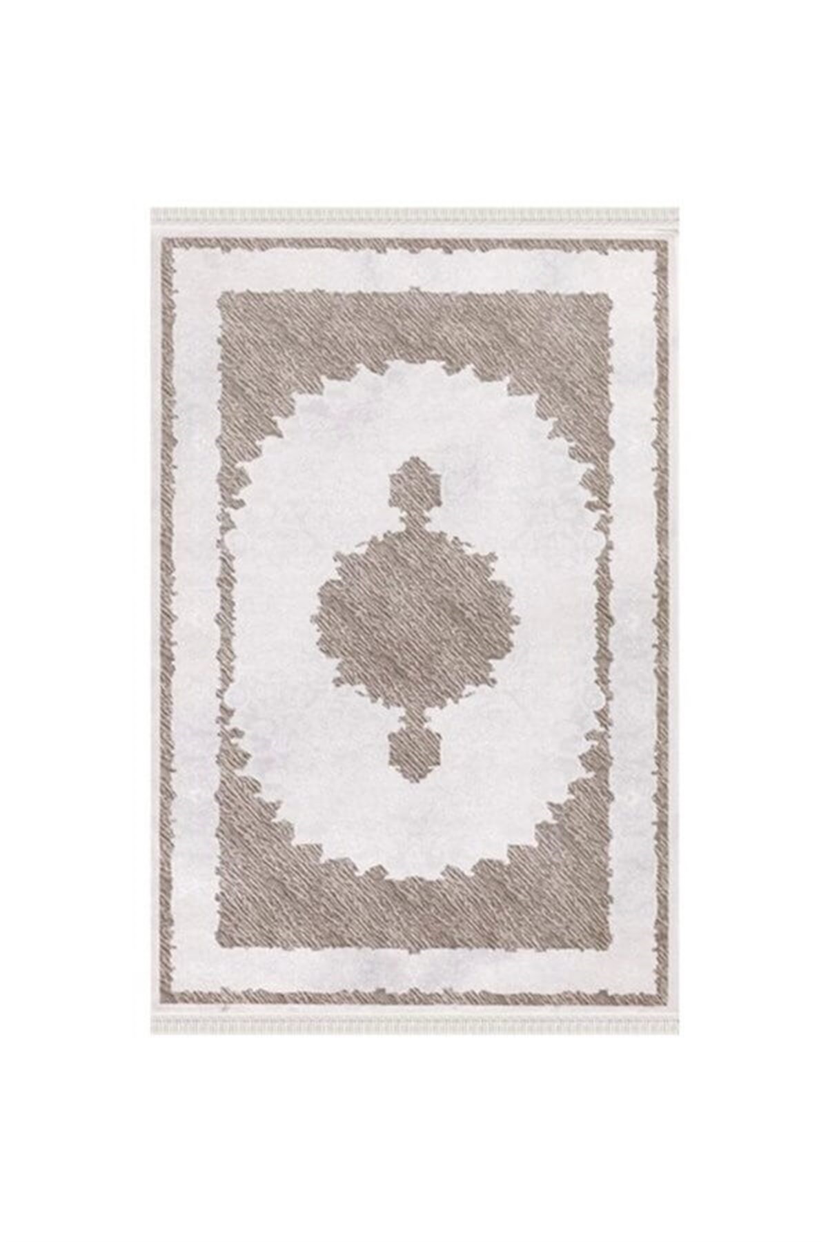 Merinos Oda Halısı 150x233 Efes EF005 060 Krem KahveHALI
