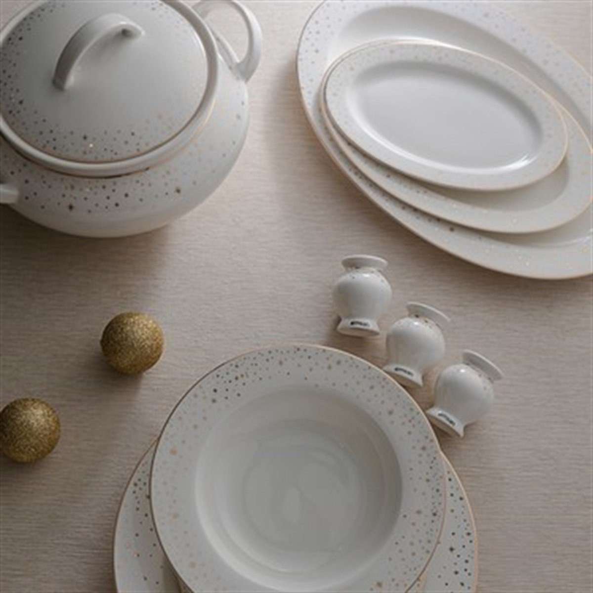 New Bone Nova 60 Parça 12 Kişilik Yemek TakımıVolantdan Gelenler