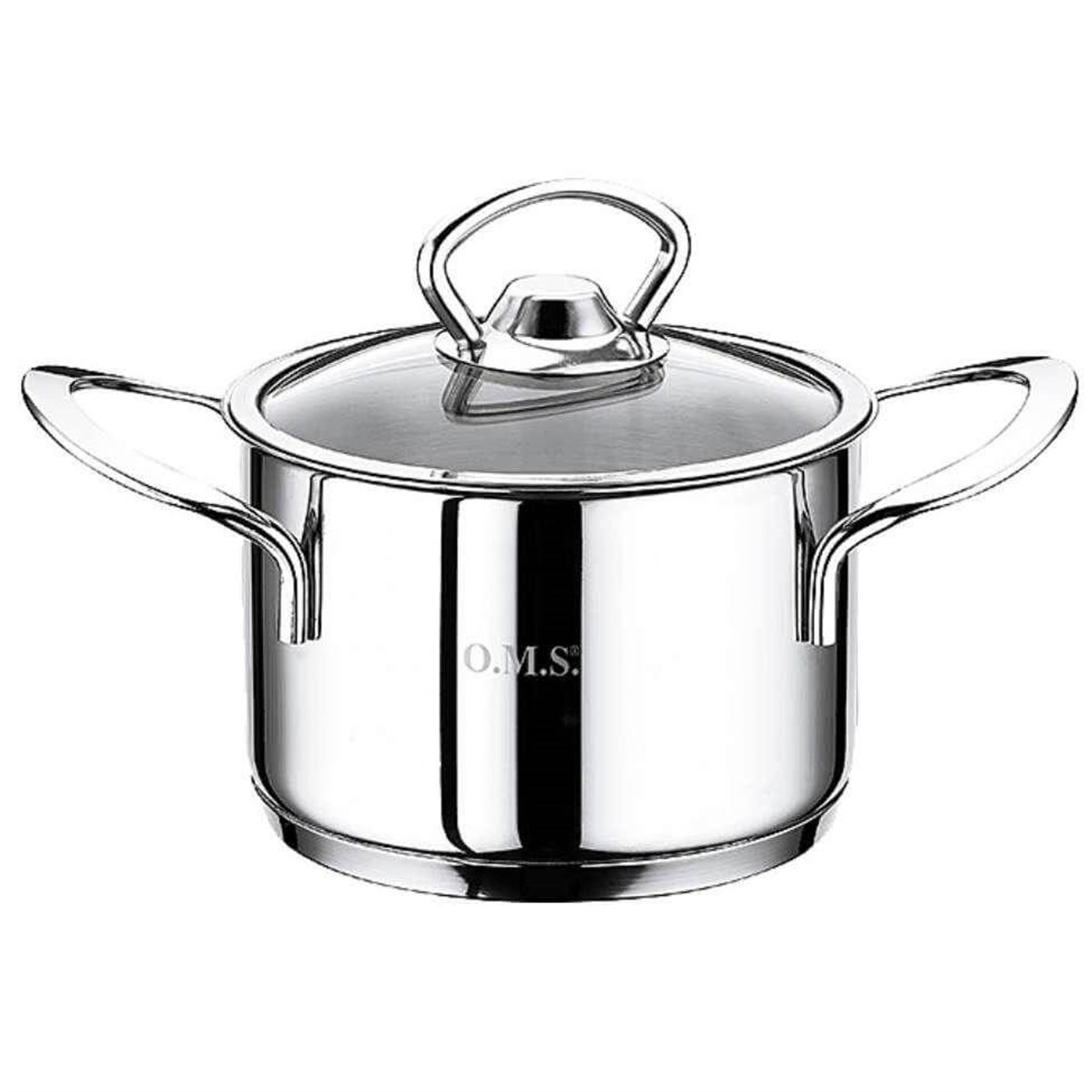 Oms 2 Parça Çelik Mini Tencere 12x8Mutfak Gereçleri