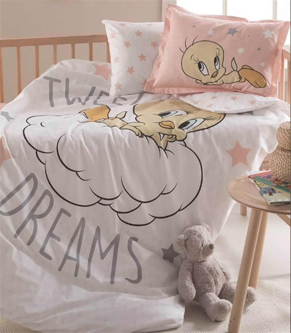 ÖZDİLEK NEVRESİM TAKIMI RF BEBE PUDRA TWEETY STARBebek Ürünleri