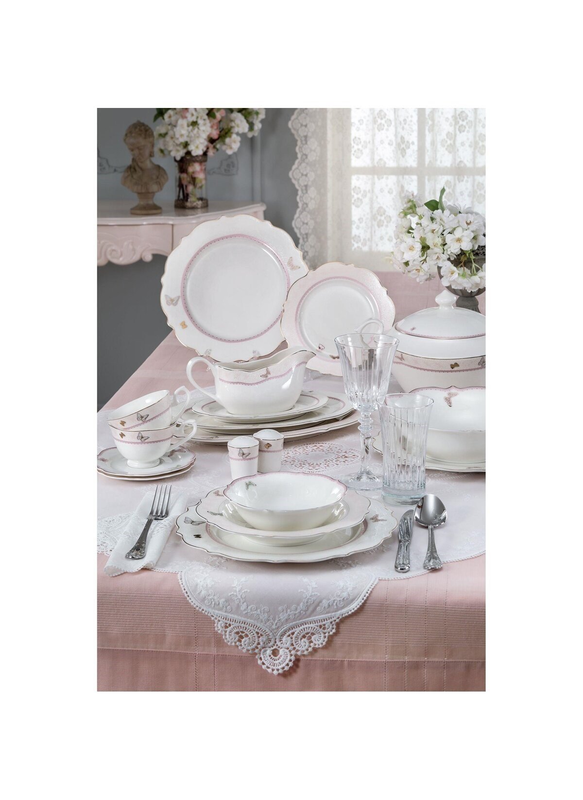 Pierre Cardin 86 Parça Maria Yemek TakımıYemek Takımları