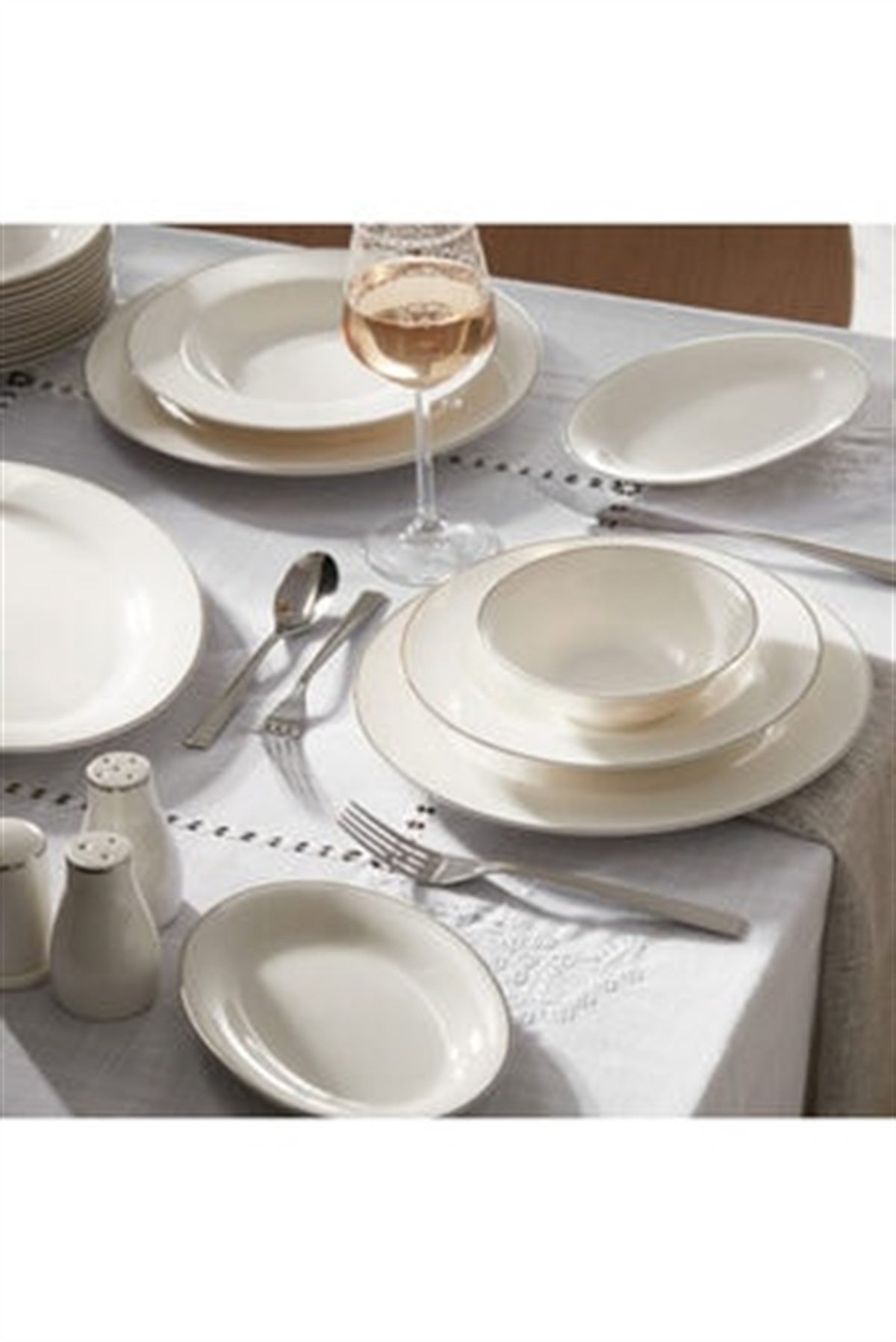Pierre Cardin Ariana 12 Kişilik 60 Parça Yemek Takımı GoldYemek Takımları