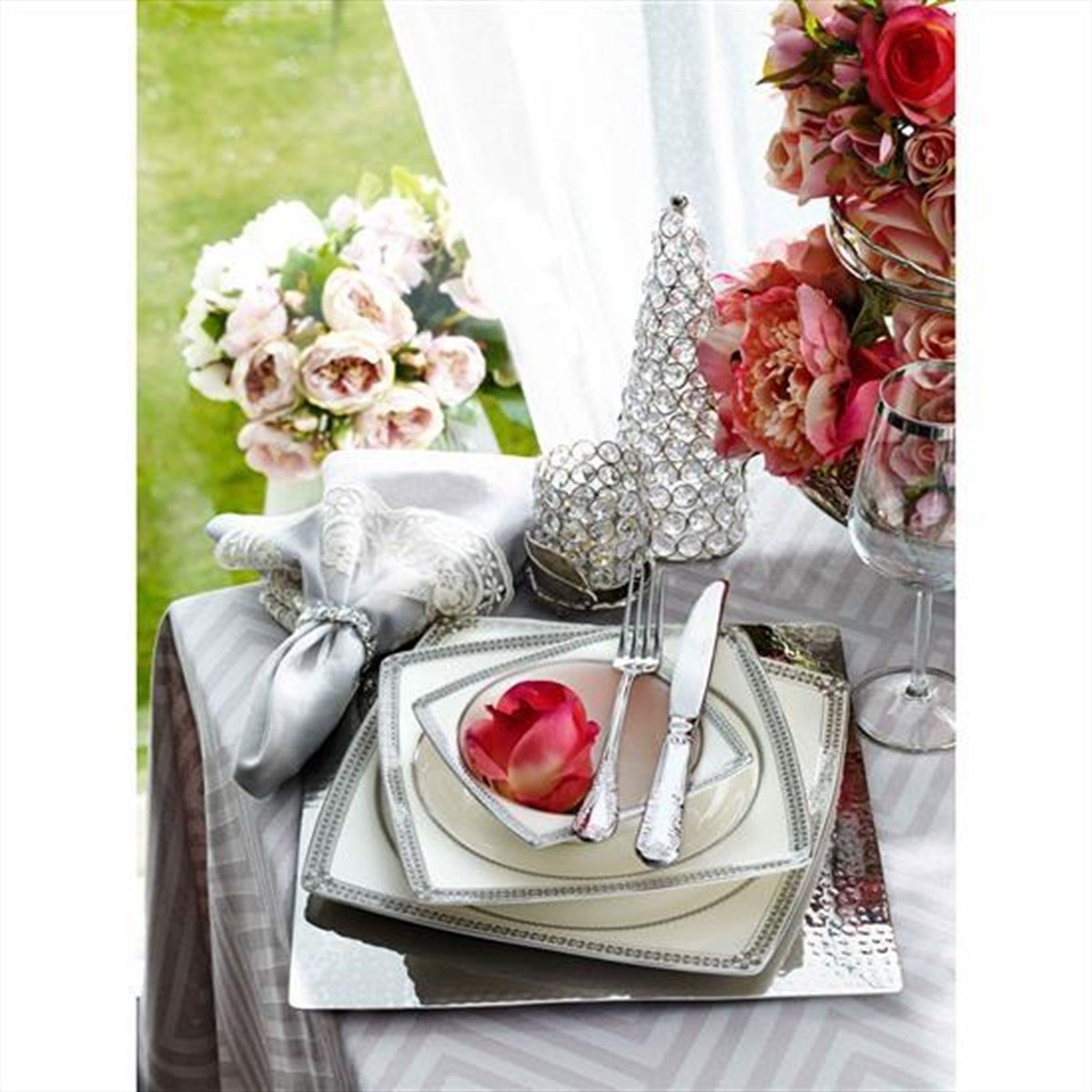 Pierre Cardin Erica 60 Parça 12 Kişilik Yemek TakımıYemek Takımları