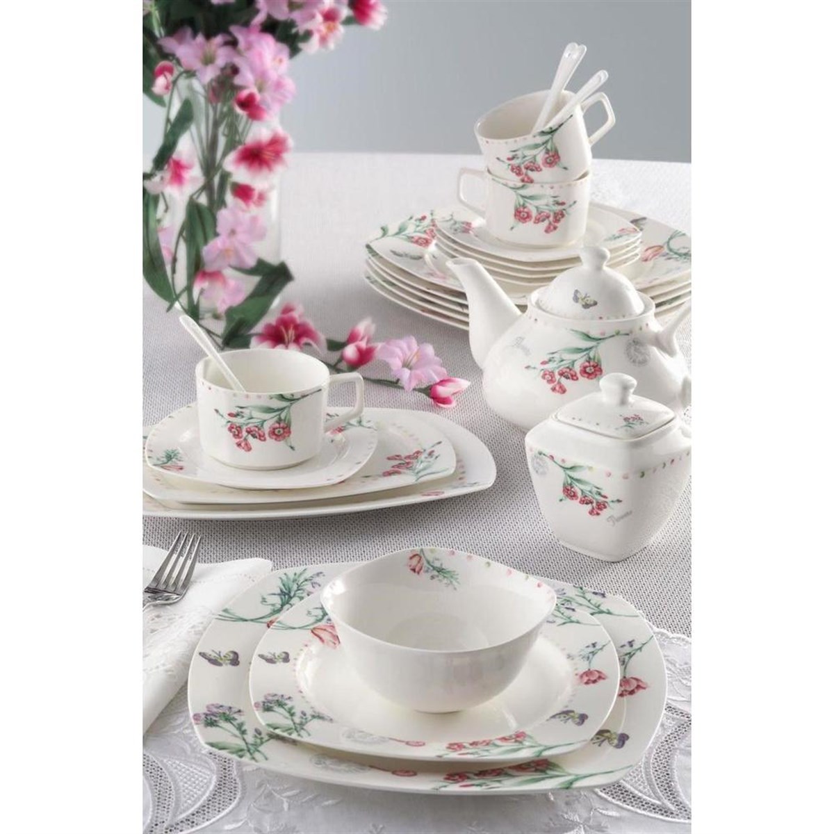 Pierre Cardin Gilda 35 Parça 6 Kişilik Kahvaltı TakımıKahvaltı Takımları