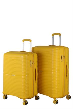 V379 AURA Y.ÜRETİM PP VALİZ 65 CM + 75 CM