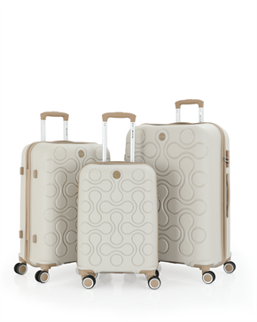 Mçs Üçlü Polipropilen Valiz Seti V376