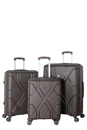 Mçs Üçlü Polipropilen Valiz Seti V375