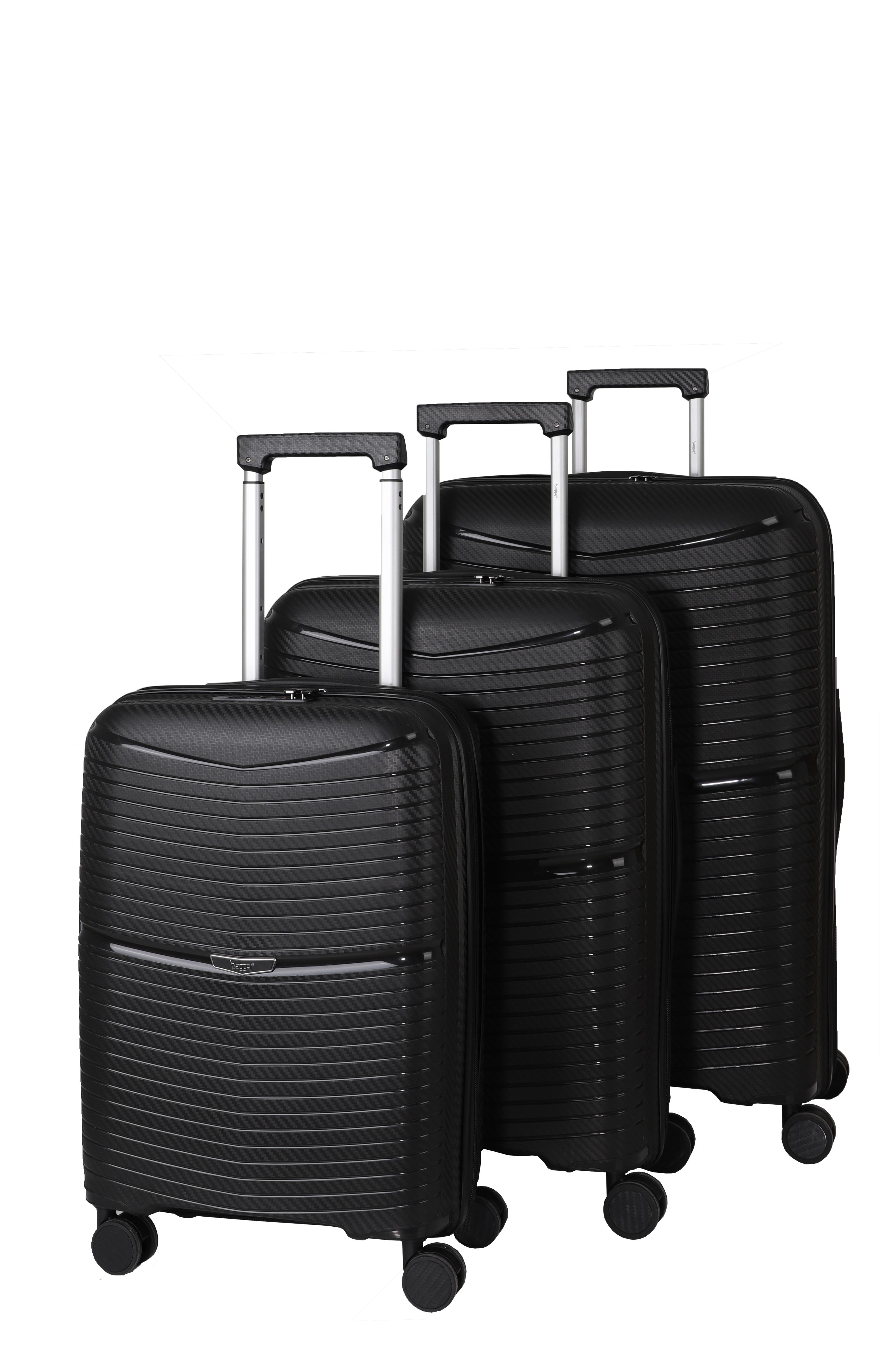 V2520 PP SUPER LIGHT VALİZ BLACK SET