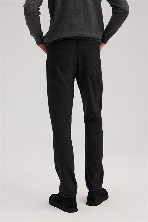 Antrasit Comfort Fit Kanvas Pantolon