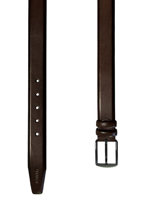 Kahve Klasik Kalıp - Classic Kemer Suni Deri