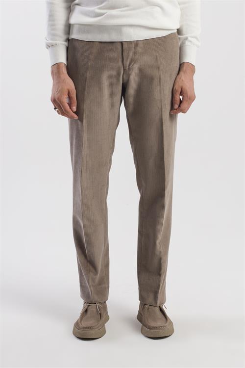 Vizon Regular Fit %100 Pamuk Kadife Pantolon
