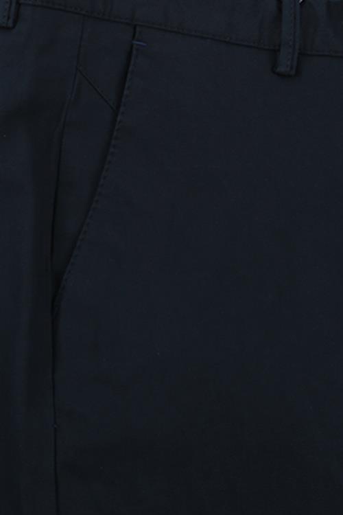 Koyu Lacivert Extra Slim Fit Yan Cep Spor Pantolon 
