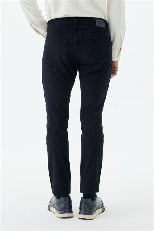 Lacivert Comfort Fit Spor 5 cep Pantolon