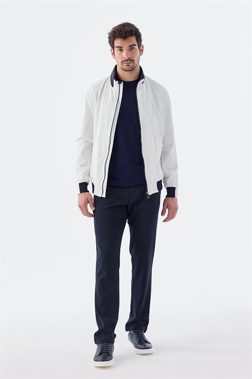 Rahat Kalıp - Comfort Fit Serili Mont-Jakamen  Hakim Yaka  Serili