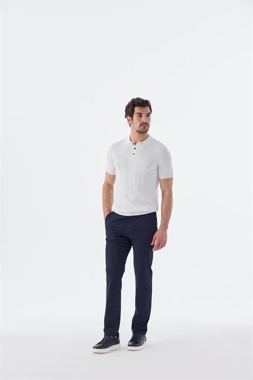 Rahat Kalıp - Comfort Fit Serili Pantolon Spor-Jakamen  Lastikli  Serili