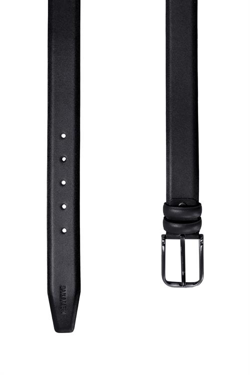 Siyah Klasik Kalıp - Classic Kemer Deri