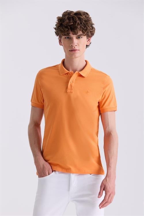 Oranj Slim Fit Polo Yaka T-Shirt