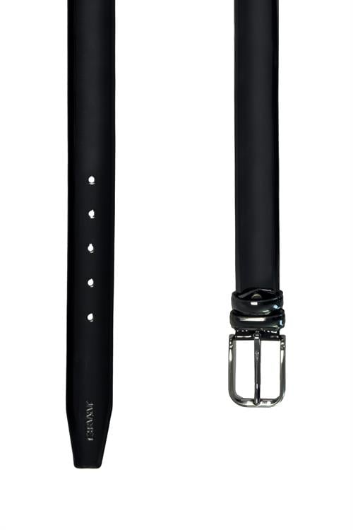 Siyah Klasik Kalıp - Classic Kemer Deri