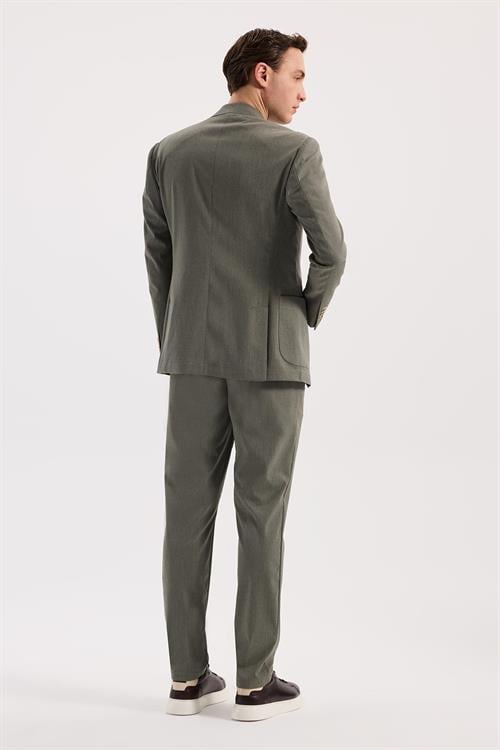 Yeşil Rahat Kalıp - Comfort Fit Pantolon Spor JOGGER