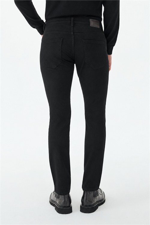Siyah Comfort Fit Spor Pantolon 