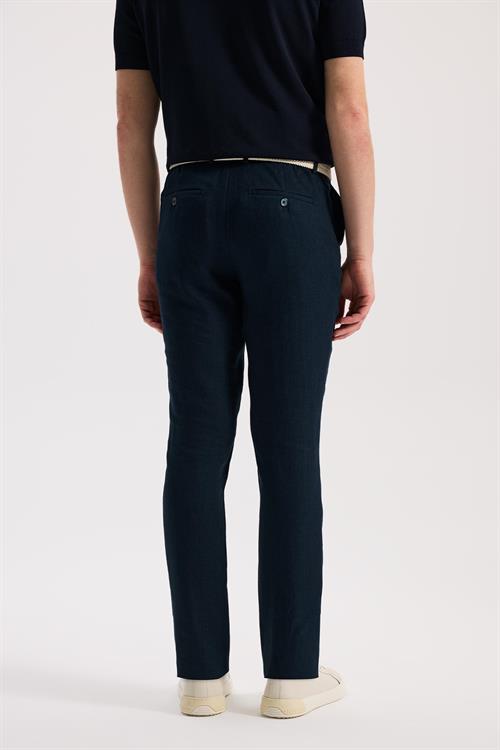 Lacivert Rahat Kalıp - Comfort Fit Pantolon Spor Lastikli