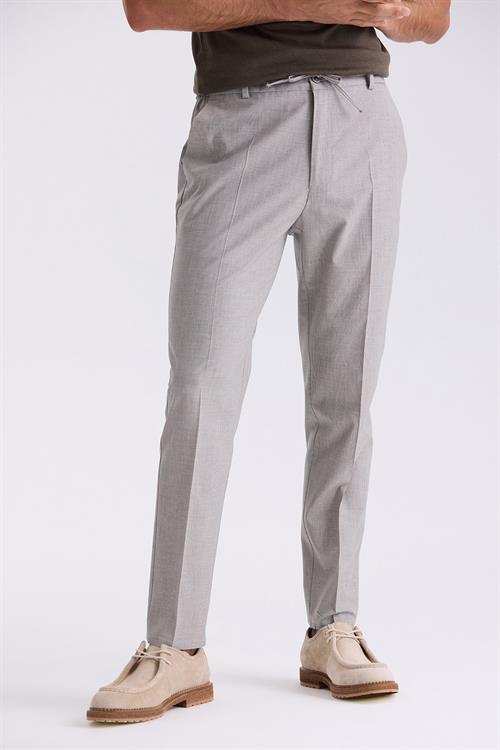 Taş Comfort Fit Beli Lastikli Yünlü Kumaş Pantolon