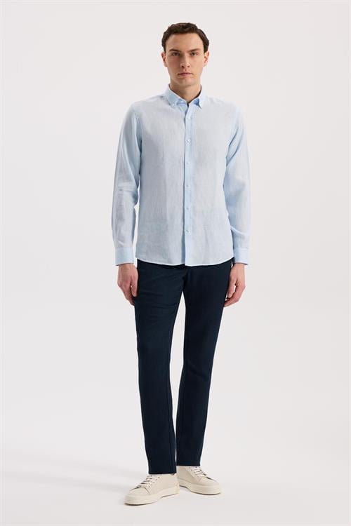 Mavi Rahat Kalıp - Comfort Fit Gömlek Klasik Yaka