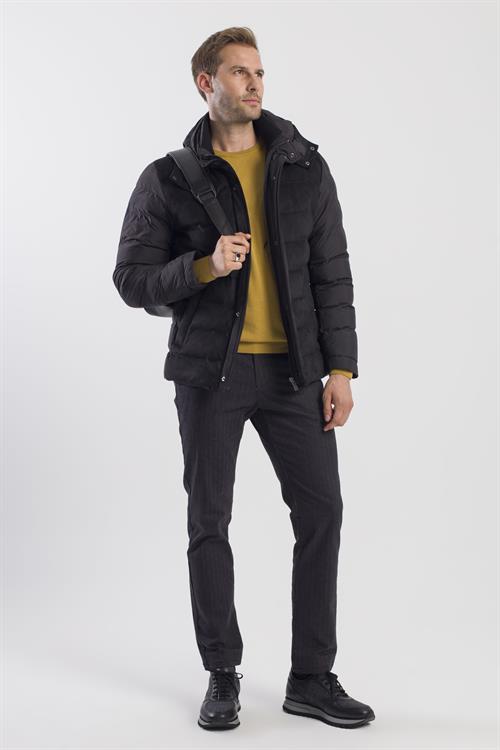 Siyah Casual Fermuarlı Sırt Çantası