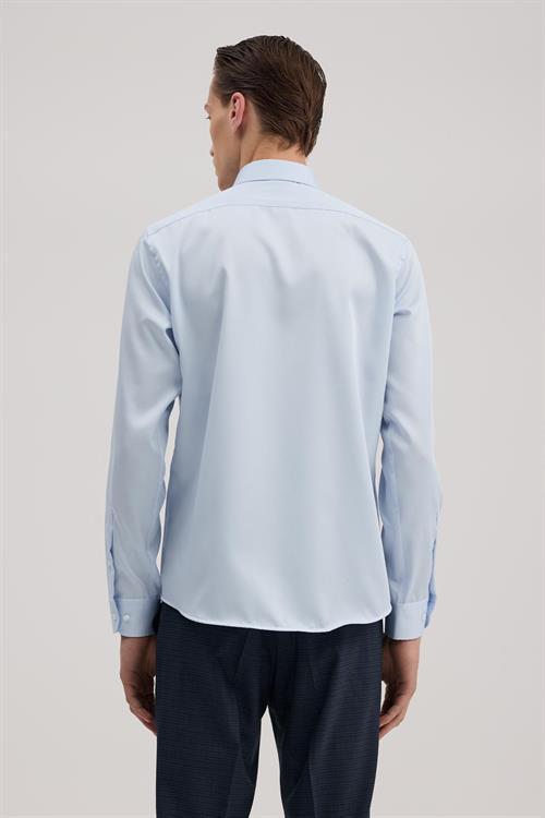 Mavi Comfort Fit %100 Pamuk Ütü Gerektirmeyen Non İron Gömlek