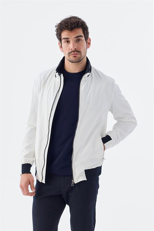 Rahat Kalıp - Comfort Fit Serili Mont-Jakamen  Hakim Yaka  Serili