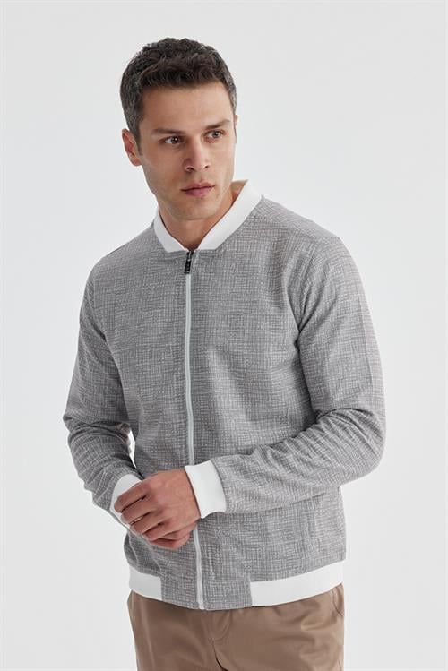 Vizon Slim Fit Pamuklu Kolej Mevsimlik Mont