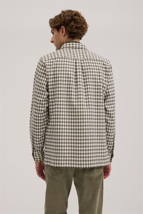 Haki Klasik Kalıp - Classic Gömlek Klasik Yaka