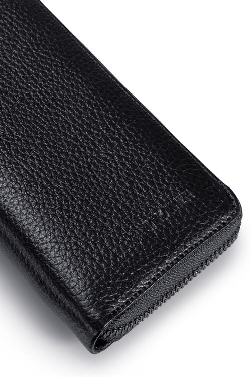 Siyah Jkm Cüzdan Deri