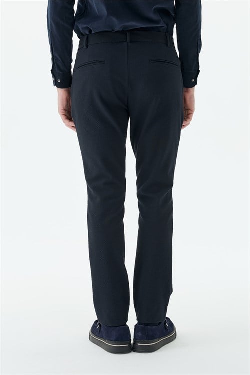 Lacivert Comfort Fit Esnek Spor Pantolon
